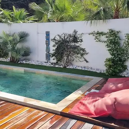 Stunning Family With Pool In Cap D'agde Semesterbostad